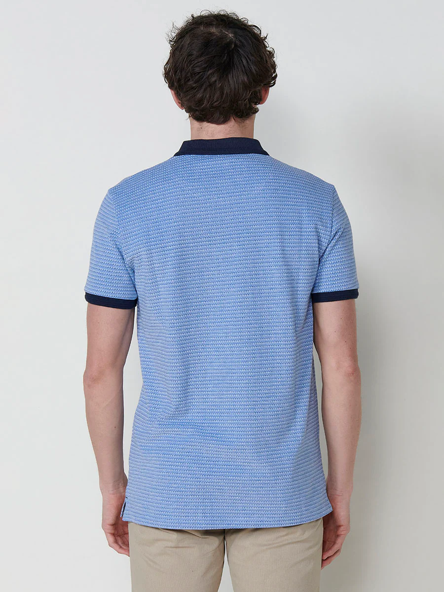 Polo de manga corta de algodón. cuello camisero. tinta para hombre - Image 21
