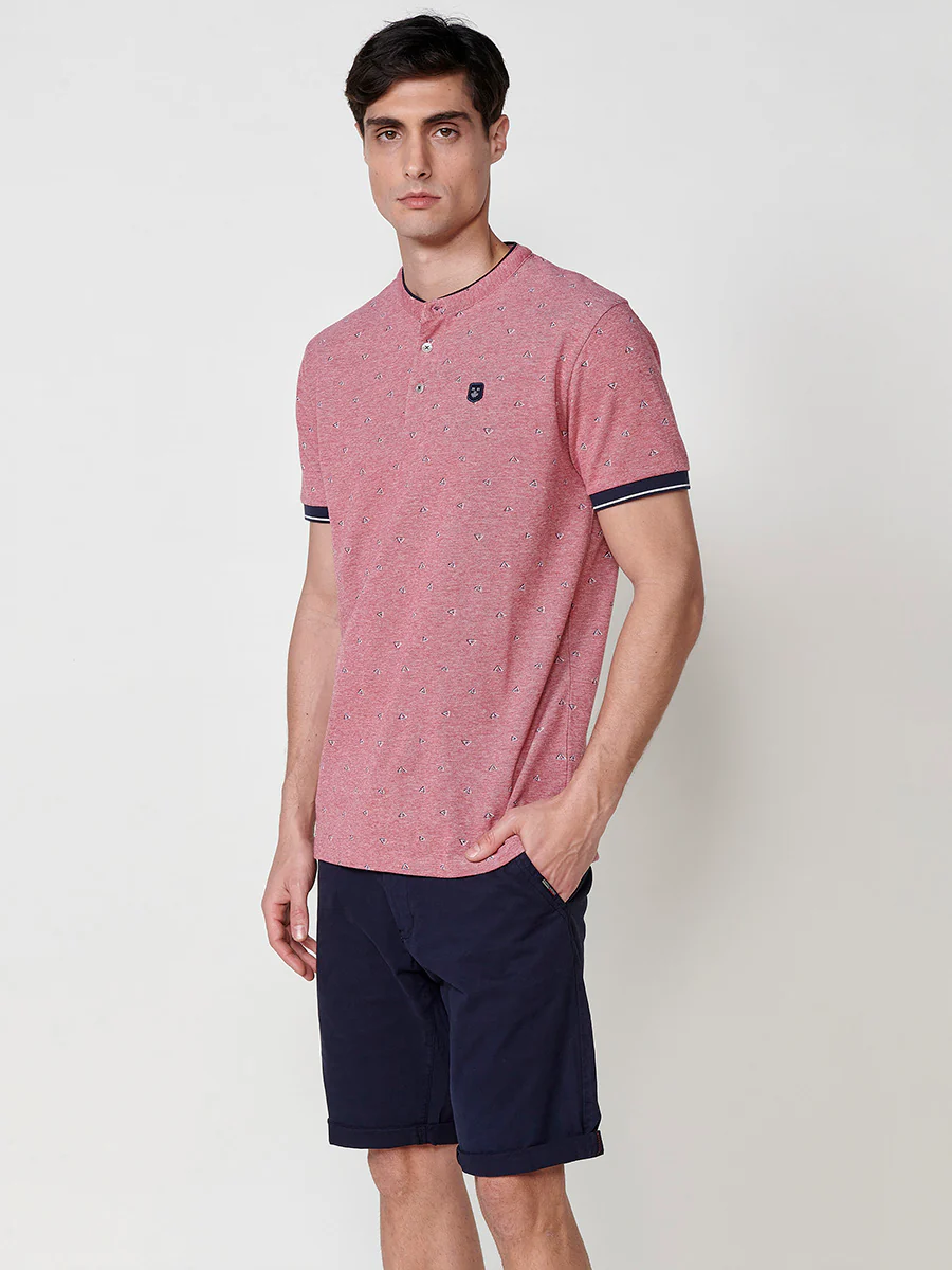 Polo de manga corta de algodón. cuello redondo. para hombre - Image 9