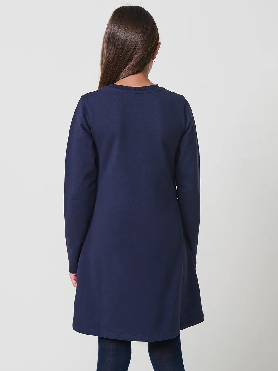 Vestido niña algodón elástico - Image 4